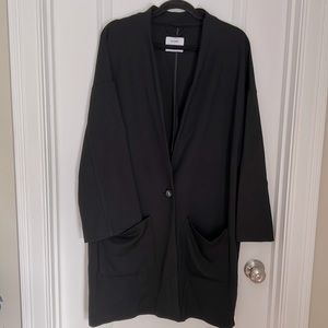 Old Navy Women’s Ponte Knit Long Blazer